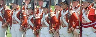Fort York Guard on Parade. Credit: Kathy Mills