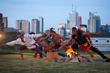 Indigenous Arts Festival, Kaha:wi Dance Theatre. Photo by David Hou.