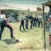 Military drill at Fort York 1876. The Friends of Fort York.